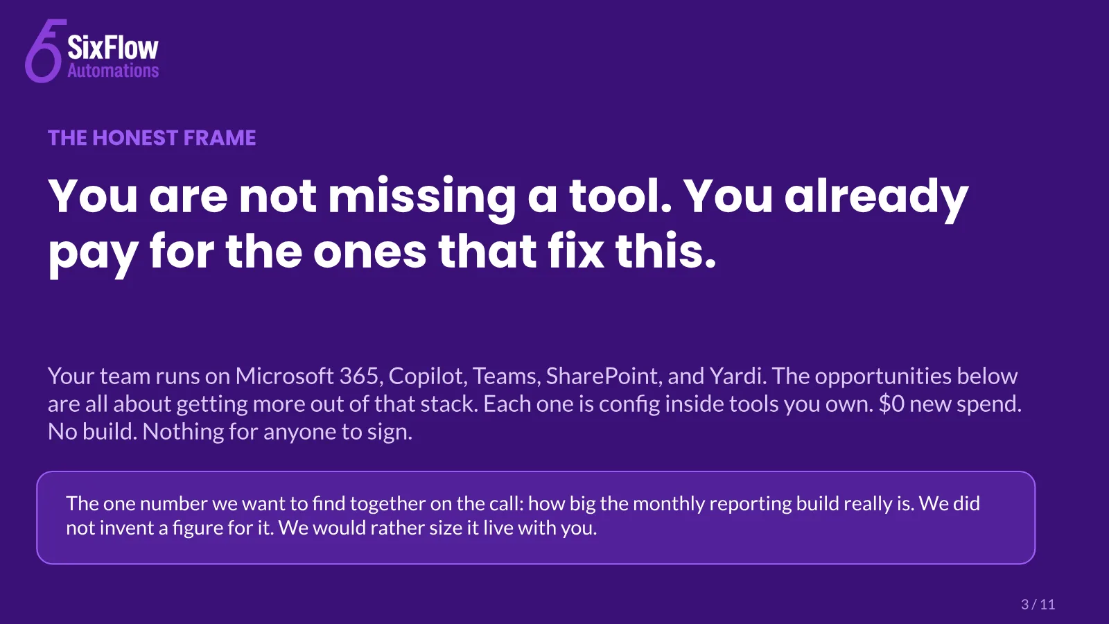 Getting more from the Microsoft 365 they already pay for, slide 3 of 11